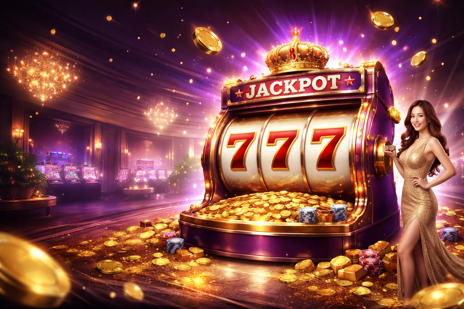 Hình ảnh nền tảng slot game uy tín
